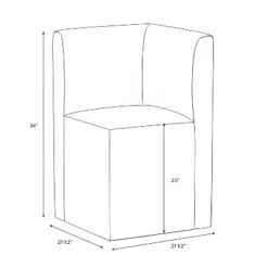 Cora Dining Corner Chair - Threshold™ -Every Space Store GUEST 55fe889b 4291 48aa 81c8 c0cf55635777