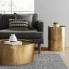 Manila Round Hammered Drum Coffee Table - Threshold™ -Every Space Store GUEST 568ccfd8 59e9 4ba8 887c 5a9700d30259