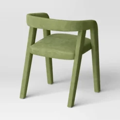 Lana Curved Back Upholstered Dining Chair Olive Green Velvet - Threshold™ -Every Space Store GUEST 5829fffd dc31 41f9 ba50 53068963bd78
