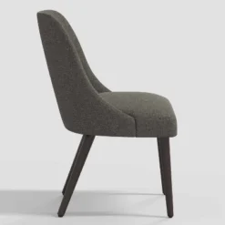 Geller Modern Dining Chair In Textured Linen Zuma - Threshold™ -Every Space Store GUEST 58ef16f4 9ef2 4c77 8ddd 4ad461c1f90f
