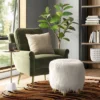 Carmine Luxe Arm Accent Chair With Brass Legs - Threshold™ 1 Carmine Luxe Arm Accent Chair With Brass Legs - Threshold™ -Every Space Store GUEST 5d475340 d0ee 41e3 8728 0e9e3a6bf7a2