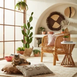 Aloysia Rattan End Table White - Threshold™ -Every Space Store GUEST 5d9be464 45f7 492f 8046 be1f3dfb1fb8