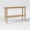 Gretna Narrow Console Table Natural - Threshold™ -Every Space Store GUEST 611ed401 ee4b 4a90 92c5 91a0e9632bd4