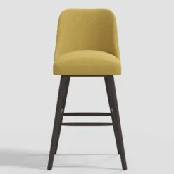 Geller Modern Textured Linen Counter Height Barstool - Threshold™ -Every Space Store GUEST 62f28111 6cb9 4bde b521 eecc4d77b664