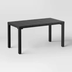 Metal Beech Rust And UV-Resistant Outdoor Patio Coffee Table Matte Black - Threshold™ -Every Space Store GUEST 630a6a72 16f5 42b7 bfbf 1b453cd86e61