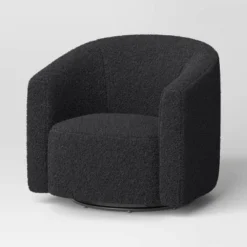 Aveline Large Scale Faux Shearling Swivel Chair - Threshold™ -Every Space Store GUEST 63bd0d79 b97c 4583 a4df 36573807729d