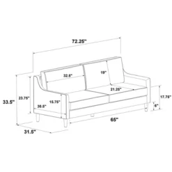 Prescott Slope Arm Sofa - Threshold™ -Every Space Store GUEST 6574e40a 1e9f 4d40 99ff 876c81614455