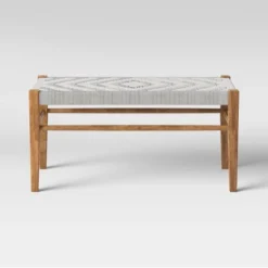 Lumarco Woven Bench Natural - Threshold™