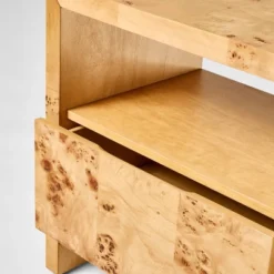 Ogden Nightstand Brown - Threshold™ Designed With Studio McGee: Woodgrain, Open Shelf, Veneer Surface 8 Ogden Nightstand Brown - Threshold™ Designed With Studio McGee: Woodgrain, Open Shelf, Veneer Surface -Every Space Store GUEST 6b831532 dfec 48ee 999c c2f7b8a23e1e