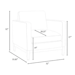 Woodland Hills Wood Base Chair Light Gray - Threshold™ Designed With Studio McGee 13 Woodland Hills Wood Base Chair Light Gray - Threshold™ Designed With Studio McGee -Every Space Store GUEST 6e8f4d51 943c 49ba 9657 ccd0dc5a9fa7