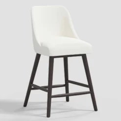 Geller Counter Height Barstool In Textured Linen - Threshold™ -Every Space Store GUEST 6eee704c 884b 4a84 b004 2ae580368fb8