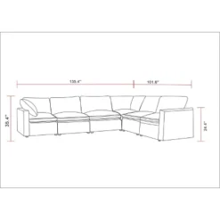 6pc Allandale Modular Sectional Sofa Set - Project 62™ 13 6pc Allandale Modular Sectional Sofa Set - Project 62™ -Every Space Store GUEST 726a1934 b02b 4ad9 a72b c86219cb5c9d