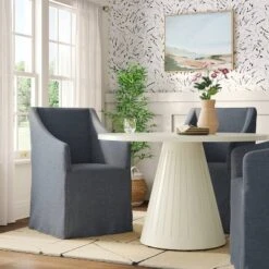 Replacement Slipcover Only For Sloped Arm Dining Chair - Threshold™ -Every Space Store GUEST 72f2b7ee d237 47e9 b8ac bb72af29b6ff