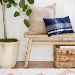 Thatcher Wood Bench - Threshold Designed With Studio McGee™ -Every Space Store GUEST 75fb163c 3ed7 4f03 b567 04987a73ebef