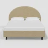Adaline Platform Bed In Boucle - Threshold™ -Every Space Store GUEST 77019c97 c58a 43d1 94dd 01507d486834