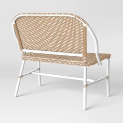 Suffield Wicker Patio Bench With Back - Threshold™ 10 Suffield Wicker Patio Bench With Back - Threshold™ -Every Space Store GUEST 79fb0b72 a9ef 433d 93e7 7080a559f253