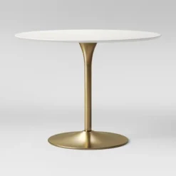 Braniff Round Dining Table Metal Base - Threshold™ -Every Space Store GUEST 7a917431 e7b0 40ca 8dac 3caa7e63fecd