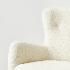 Kessler Wingback Faux Sherling Accent Chair Cream - Threshold™ Designed With Studio McGee -Every Space Store GUEST 7afd3ca0 bd77 4f56 b8a2 52a4372c3939