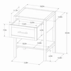 Warwick End Table With Drawer - Threshold™ -Every Space Store GUEST 805b71d7 700e 4f68 9d70 a2d9d31e0609