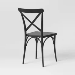 Set Of 2 Malden French Bistro Dining Chair Black - Threshold™ -Every Space Store GUEST 85aa72af 8670 4557 9439 02081c08fd22