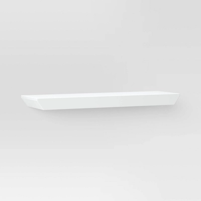 Wedge Shelf With Rod Bracket White - Threshold™ 5 Wedge Shelf With Rod Bracket White - Threshold™ - Image 3