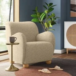 Rumi Armchair In Boucle - Threshold™ -Every Space Store GUEST 878be111 e342 4581 8df9 5e69de1b5560