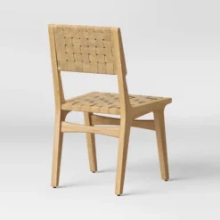 Ceylon Woven Dining Chair Natural Wood - Threshold™ -Every Space Store GUEST 881764a3 1cf9 4d16 921c ac224c2fb9b2