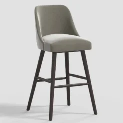 Geller Modern Counter Height Barstool In Shiny Velvet - Threshold™ 20 Geller Modern Counter Height Barstool In Shiny Velvet - Threshold™ -Every Space Store GUEST 899714a1 1e63 4781 a275 4038bd990047
