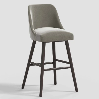 Geller Modern Counter Height Barstool In Shiny Velvet - Threshold™ 11 Geller Modern Counter Height Barstool In Shiny Velvet - Threshold™ - Image 9