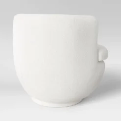 Dorton Round Swivel Barrel Chair Faux Shearling Cream - Threshold™ -Every Space Store GUEST 89b4b773 9f6e 476f ab5f e5d8b92c7d67