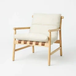 Holly Sling Back Accent Chair Cream/Natural - Threshold™ Designed With Studio McGee -Every Space Store GUEST 89c26202 7ef9 4ca1 a497 96396e2fb05c