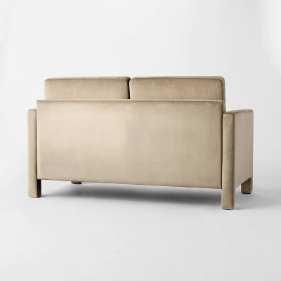 Bellfield Fully Upholstered Loveseat Tan - Threshold™ Designed With Studio McGee 5 Bellfield Fully Upholstered Loveseat Tan - Threshold™ Designed With Studio McGee - Image 3