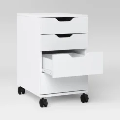 Loring Rolling Cabinet White - Threshold™: Mobile Office Furniture Set With Drawers -Every Space Store GUEST 8d4cfadf c02e 4546 baef eed52de49eff