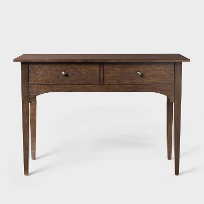Palma 46" Arched Console Table Dark Brown - Threshold™ Designed With Studio McGee 4 Palma 46" Arched Console Table Dark Brown - Threshold™ Designed With Studio McGee - Image 2