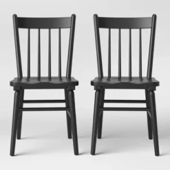Set Of 2 Hassell Wood Dining Chair - Threshold™ -Every Space Store GUEST 8f779746 dab5 45fe 9afd f86a6e77aadc