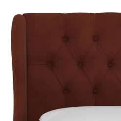 Wingback Platform Bed Velvet - Skyline Furniture -Every Space Store GUEST 9056210f 955a 47e0 a7a6 a46905ca425d