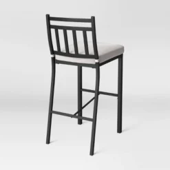 Fairmont 2pk Bar Height Patio Chairs - Black - Threshold™ 11 Fairmont 2pk Bar Height Patio Chairs - Black - Threshold™ -Every Space Store GUEST 9368b29b 87e4 4d76 b5e2 314ee6b3432a