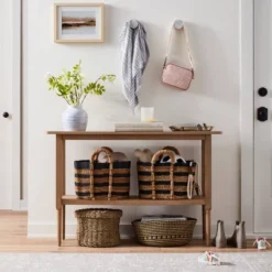 Gretna Narrow Console Table Natural - Threshold™ -Every Space Store GUEST 94eb8c76 77dd 4947 a174 c95e76f2a795