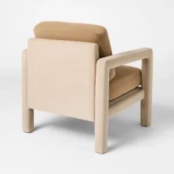 Upholstered Sculptural Accent Chair Brown - Threshold™ Designed With Studio McGee -Every Space Store GUEST 96baadd8 aab6 44d3 ab92 74d5eb6828f2