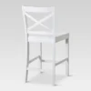 Carey 24" Counter Height Barstool - White - Threshold™