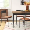 Clion Metal Dining Chair Black/Caramel Faux Leather - Threshold™ -Every Space Store GUEST 99382131 55c2 4fb5 a1c6 ef68432b32b7