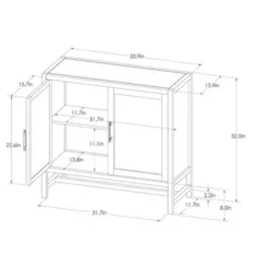 Warwick 2 Door Cabinet - Threshold -Every Space Store GUEST 9cb1ff09 369a 4ed2 bb83 dbfe75090dad