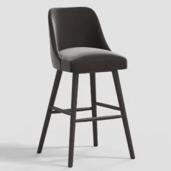 Geller Modern Counter Height Barstool In Shiny Velvet - Threshold™ 18 Geller Modern Counter Height Barstool In Shiny Velvet - Threshold™ -Every Space Store GUEST 9ceee4f4 3532 47ea 9a6e de37379001d8