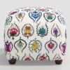 Poppy Ottoman In Damask - Skyline Furniture -Every Space Store GUEST 9f09c3ce 1bf9 49b6 8e2a 27a0c1941636