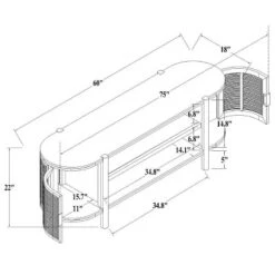 Portola Hills Caned Door TV Stand For TVs Up To 60" - Threshold™ Designed With Studio McGee 24 Portola Hills Caned Door TV Stand For TVs Up To 60" - Threshold™ Designed With Studio McGee -Every Space Store GUEST a0956830 d71f 43eb 95fa 09eff023a340