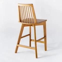 Linden Modified Windsor Wood Counter Height Barstool - Threshold™ Designed With Studio McGee -Every Space Store GUEST a0dda242 22a5 499c bce3 c8c831287dc5
