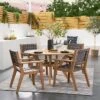 Bluffdale Wood 6 Person Round Patio Dining Table, Outdoor Furniture - Threshold™ Designed With Studio McGee 2 Bluffdale Wood 6 Person Round Patio Dining Table, Outdoor Furniture - Threshold™ Designed With Studio McGee -Every Space Store GUEST a358c241 bc2d 4d39 8254 3a4fbf84c06f