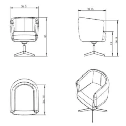 Morpho Swivel Armchair - Threshold™ -Every Space Store GUEST a3b3d07e 0d72 4668 abc8 9eef5cda41b8