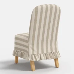 Replacement Ruffled Slipcover Only For Rounded Back Dining Chair - Threshold™ -Every Space Store GUEST a3f9492a e571 40c9 b303 967663eca6fa