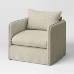 Berea Slouchy Lounge Chair With French Seams - Threshold™ -Every Space Store GUEST a4884ee6 2324 405e 8c31 e0ba9c27ed26